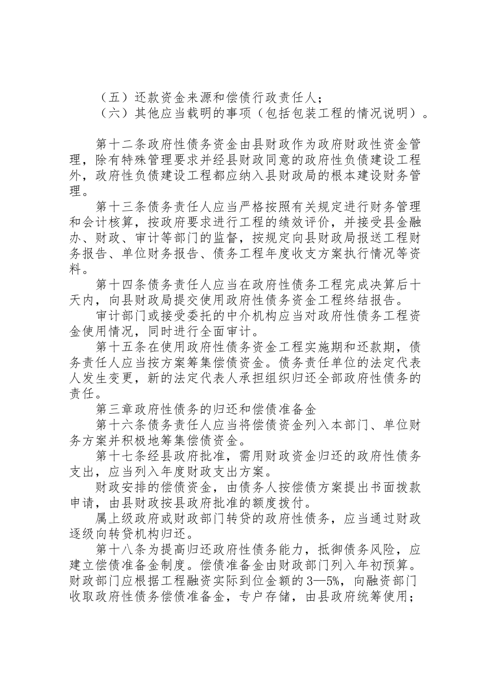 2023年县债务管理实行方案.doc_第3页