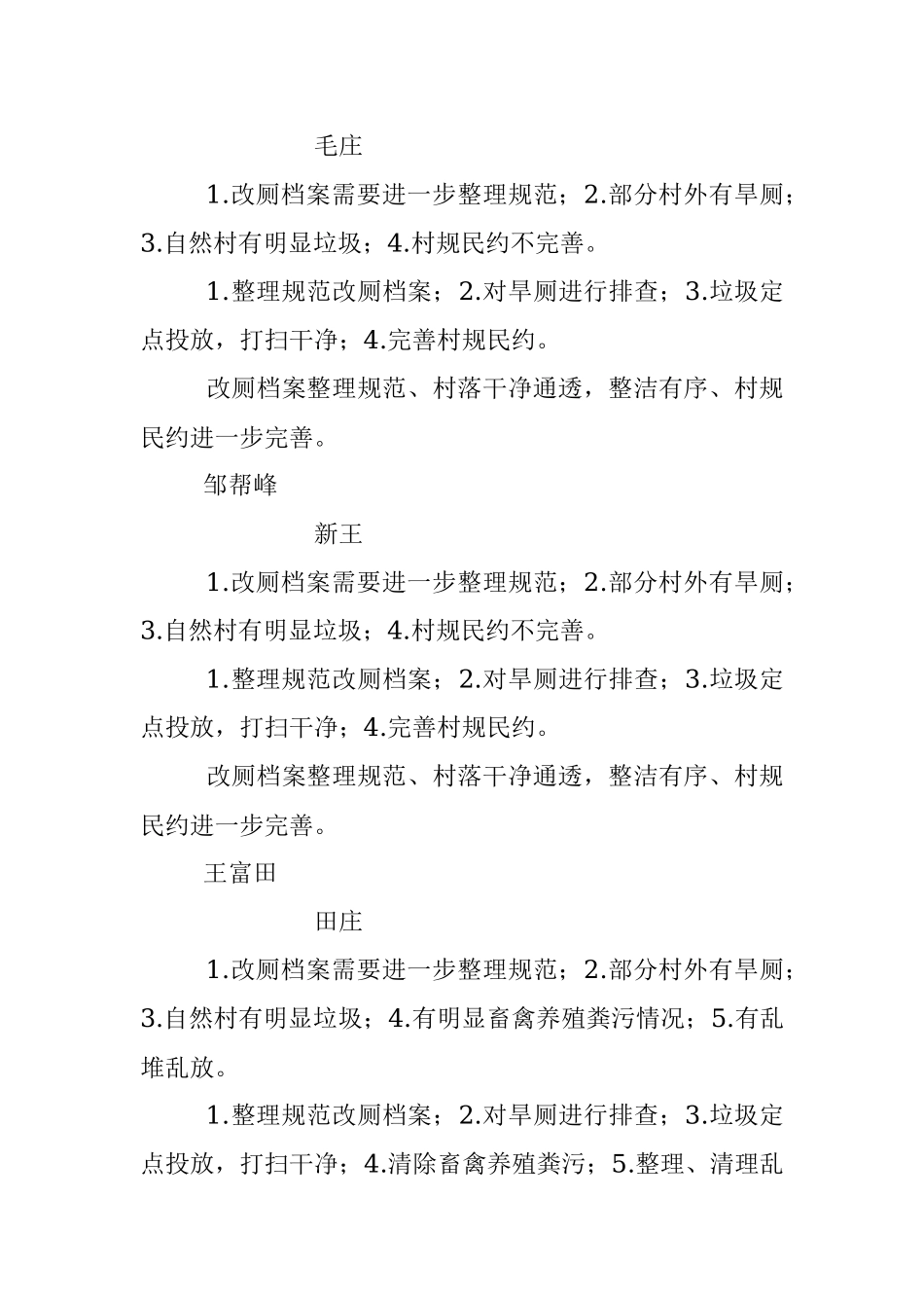 2023年XX镇农村人居环境整治问题“四项清单”整改台账.docx_第3页