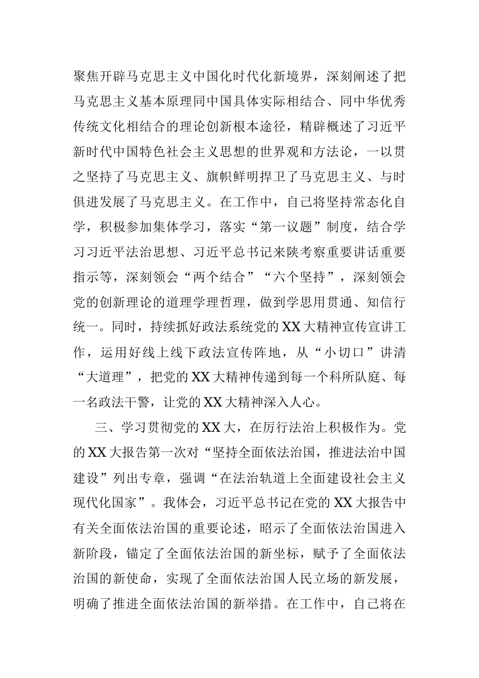 2023年在政法委理论学习中心组专题研讨交流会上的发言.docx_第3页