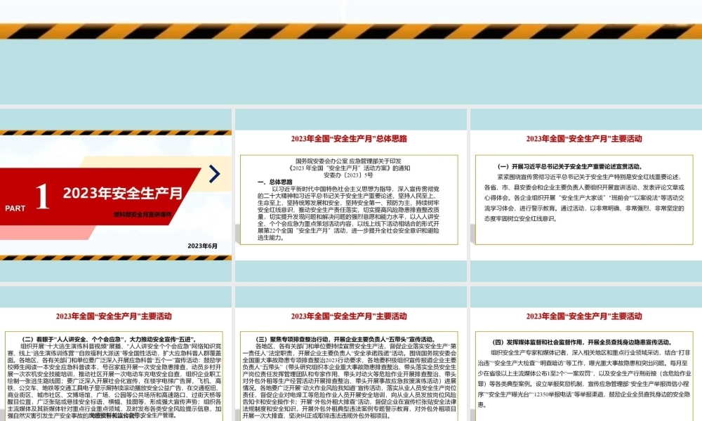 PPT：2023年安全月宣讲课件《突发事件应急处置》专题培训.ppt