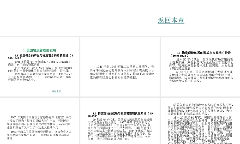 国内外物流管理的发展.ppt