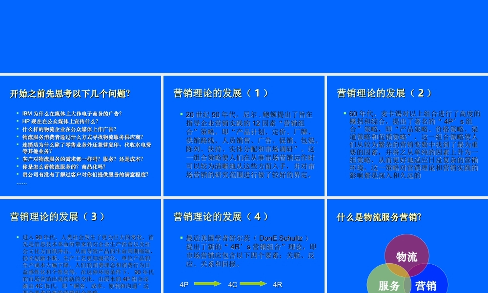 物流营销与市场需求分析.ppt