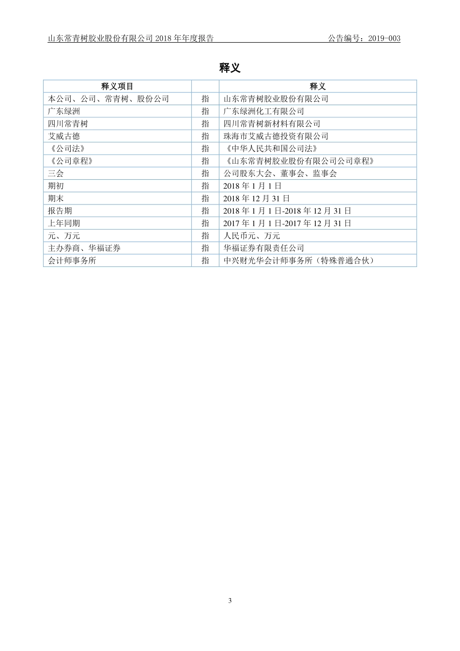 834826_2018_常青树_2018年年度报告_2019-04-24.pdf_第3页