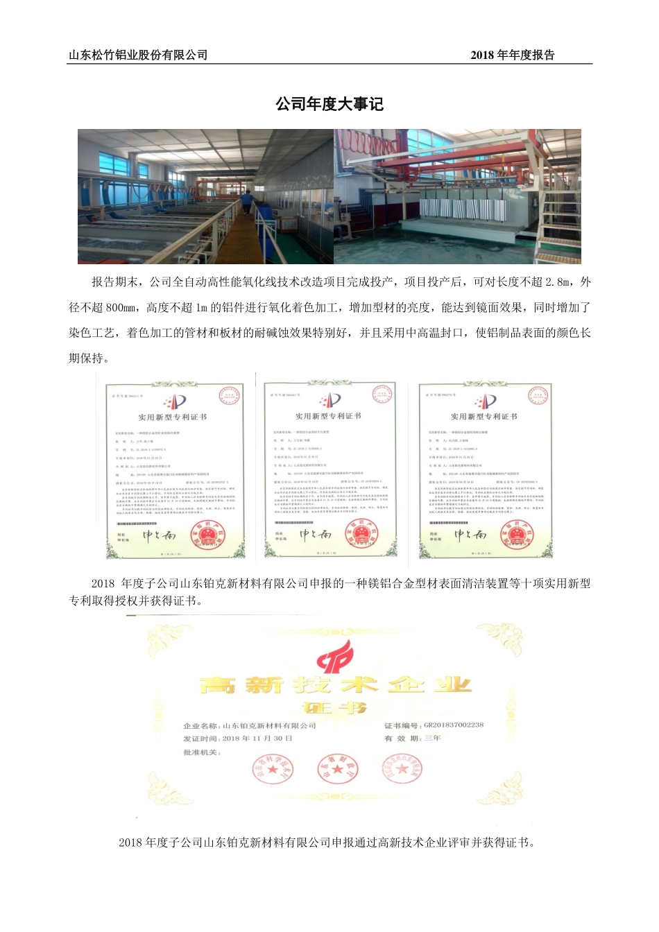 835198_2018_松竹铝业_2018年年度报告_2019-04-11.pdf_第2页