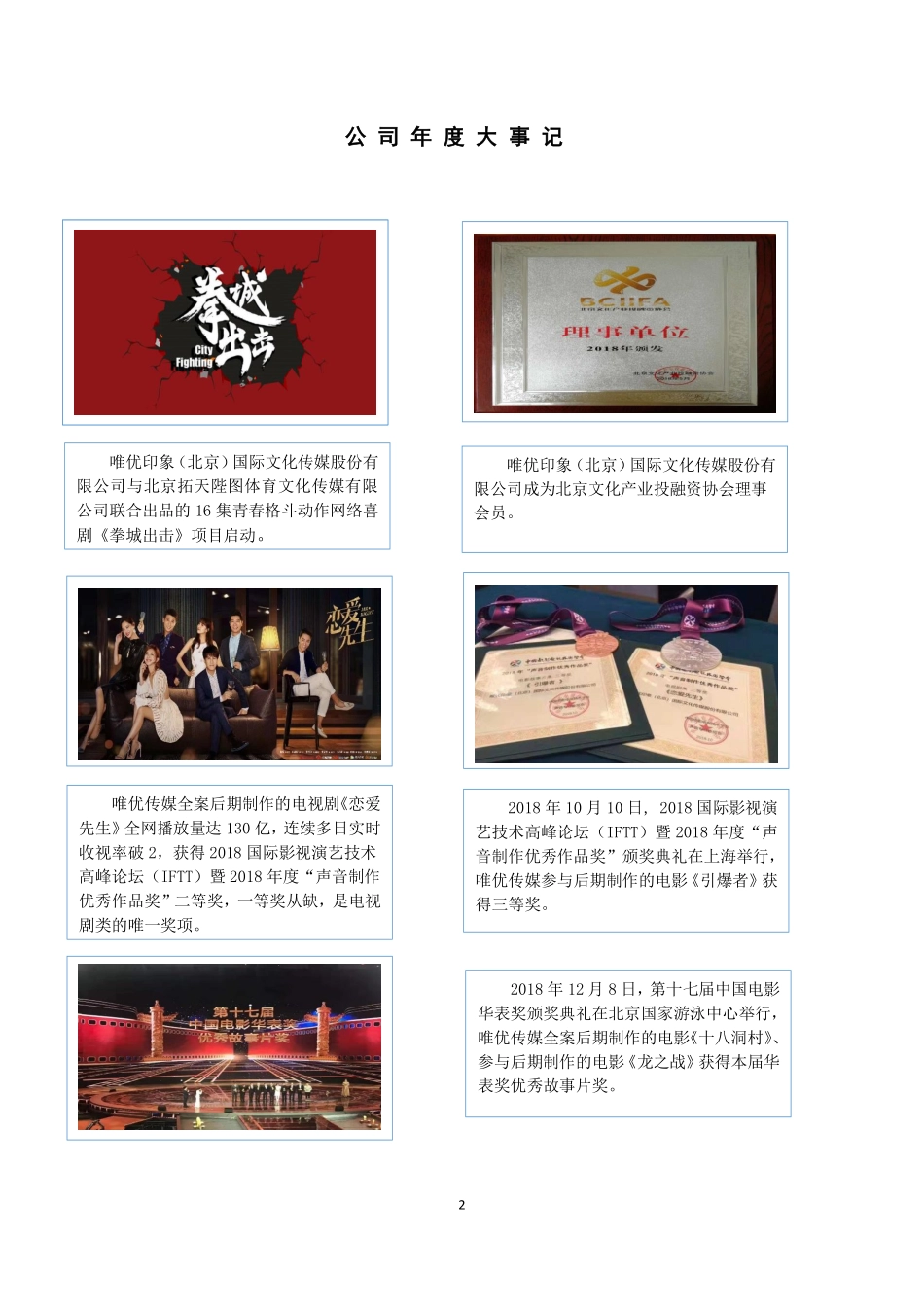 835488_2018_唯优传媒_2018年年度报告_2019-04-24.pdf_第2页