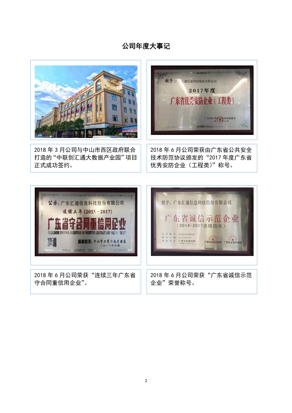 837063_2018_汇通科技_2018年度报告_2019-04-24.pdf_第2页