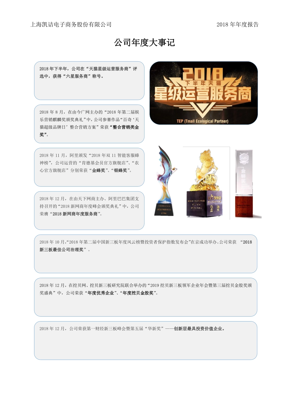 837160_2018_凯诘电商_2018年年度报告_2019-04-18.pdf_第2页