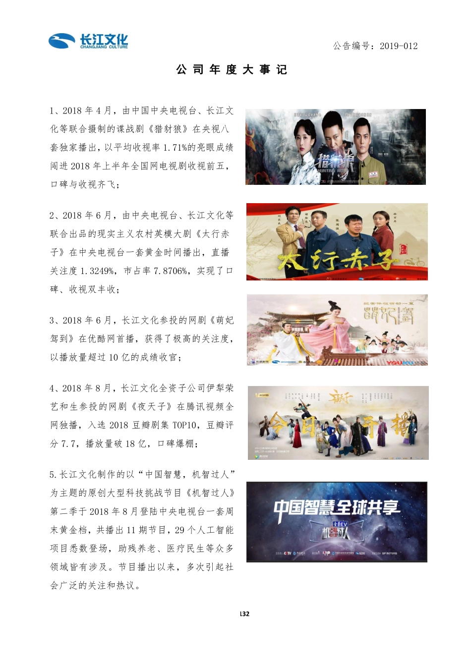 837747_2018_长江文化_2018年年度报告_2019-04-28.pdf_第2页