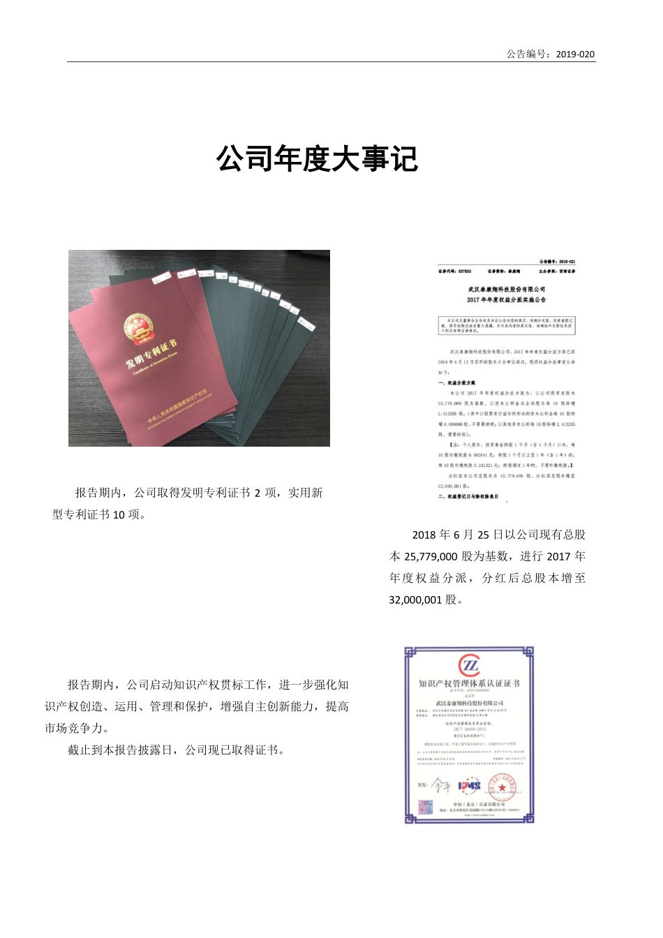 837855_2018_泰康翔_2018年年度报告_2019-04-23.pdf_第2页