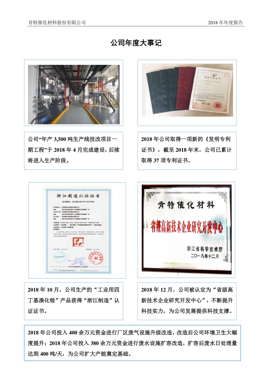 837696_2018_肯特催化_2018年年度报告_2019-04-25.pdf_第2页