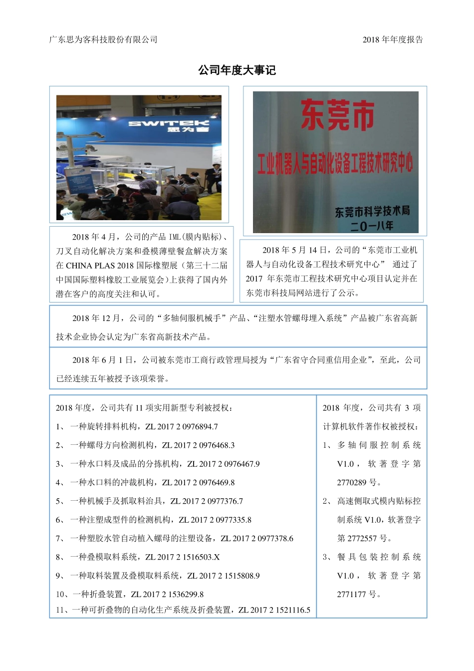 838363_2018_思为客_2018年年度报告_2019-03-18.pdf_第2页