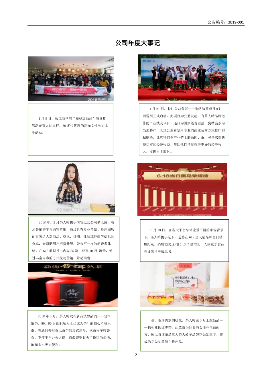 836369_2018_茶人岭_2018年年度报告_2019-04-22.pdf_第2页