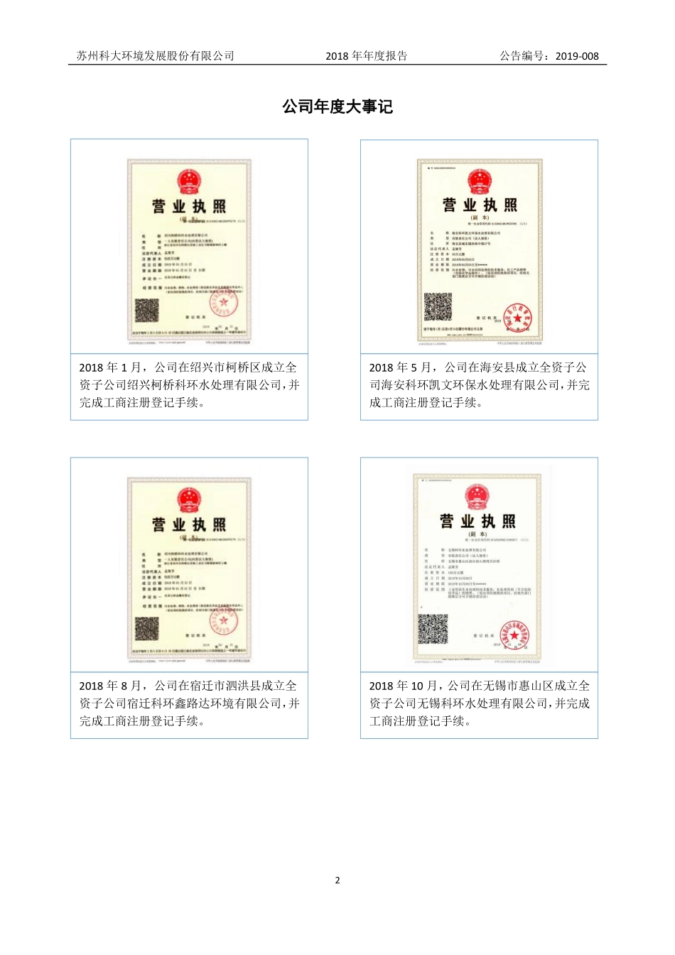 870942_2018_科大环境_2018年年度报告_2019-04-29.pdf_第2页