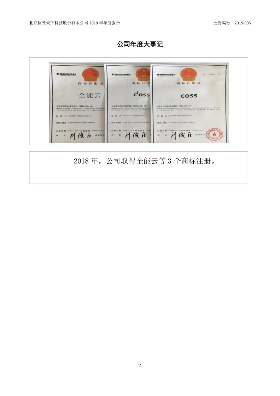 872156_2018_位智天下_2018年年度报告_2019-04-17.pdf_第2页