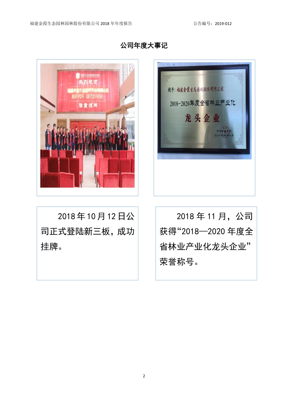 872969_2018_金霞园林_2018年年度报告_2019-04-17.pdf_第2页