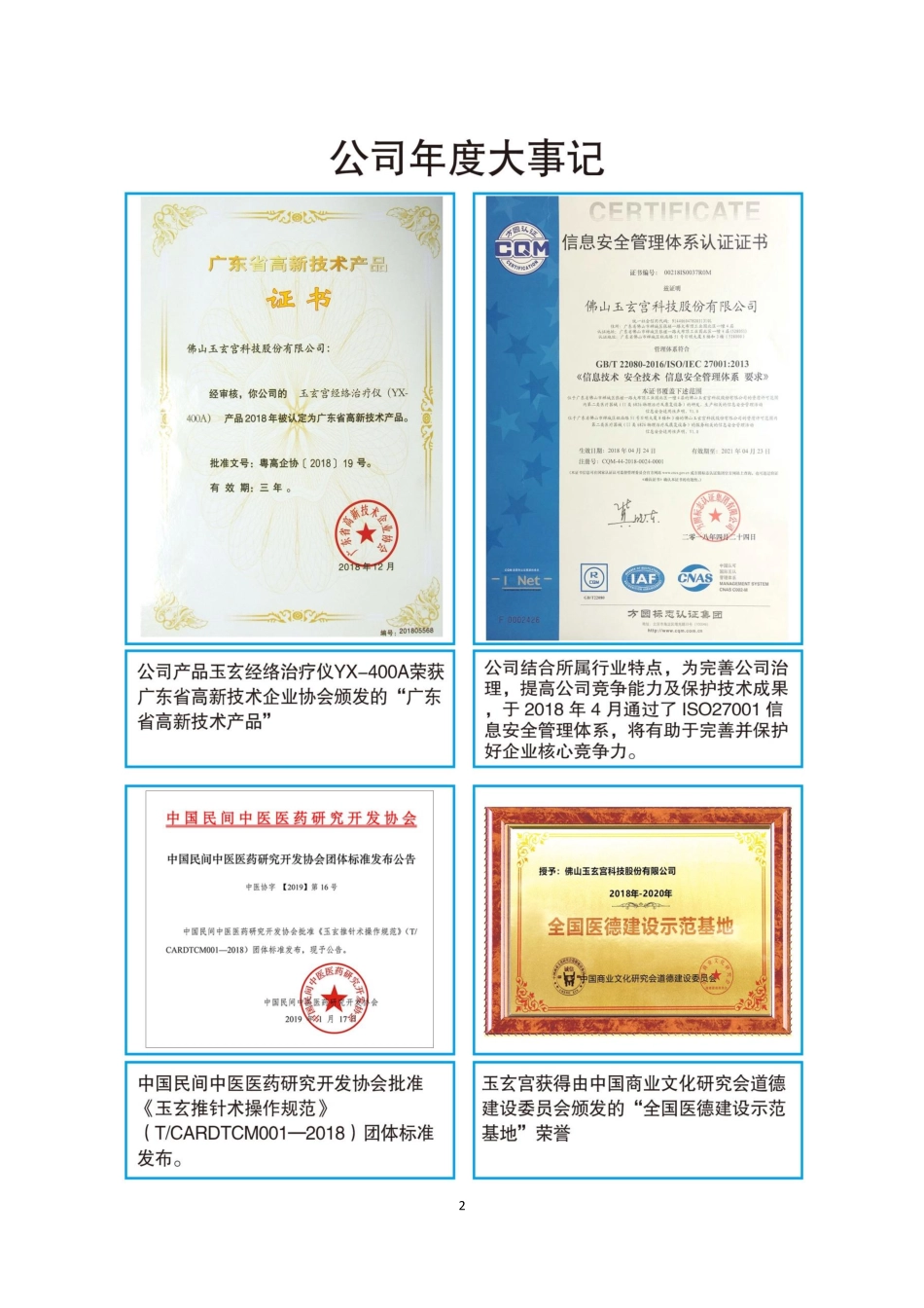 838925_2018_玉玄宫_2018年年度报告_2019-04-08.pdf_第2页