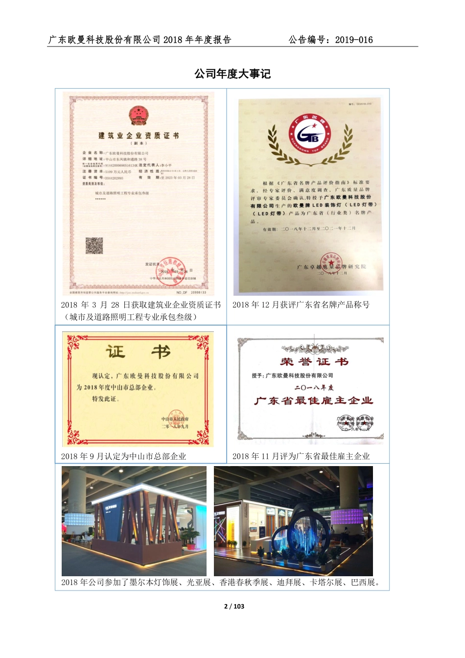 838812_2018_欧曼科技_2018年年度报告_2019-04-11.pdf_第2页