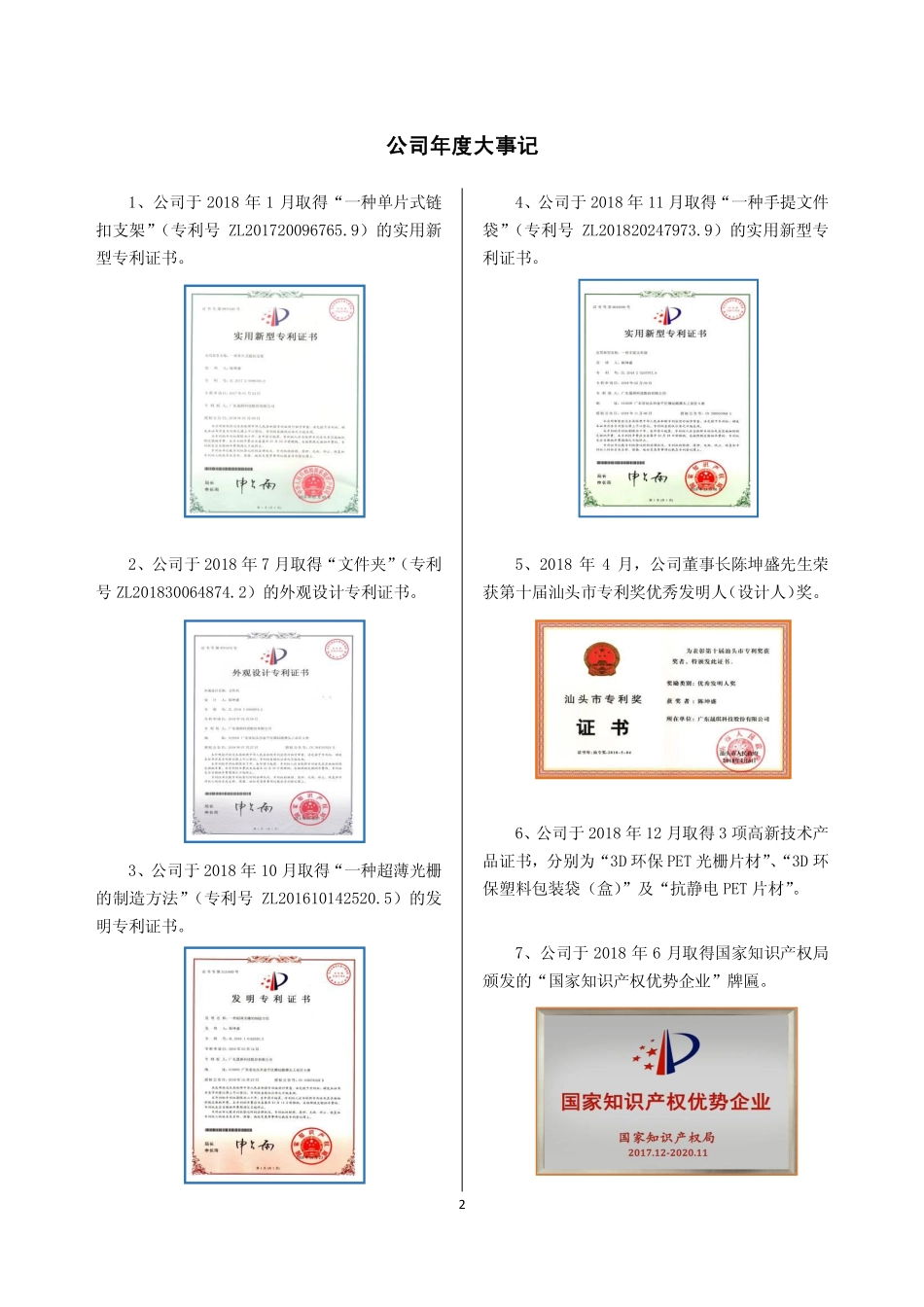 839605_2018_晟琪科技_2018年年度报告_2019-04-21.pdf_第2页