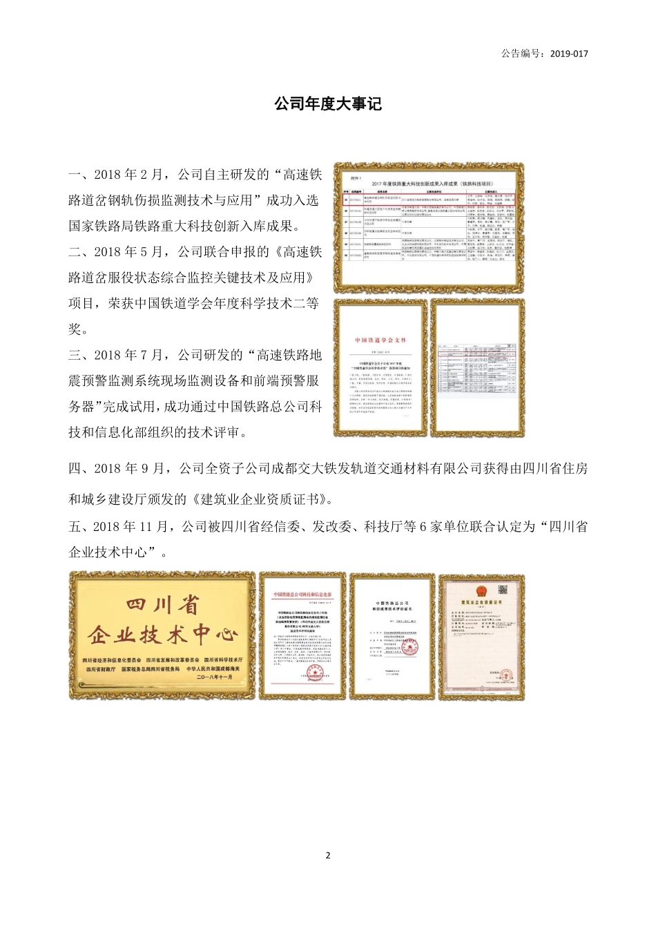 839595_2018_交大铁发_2018年年度报告_2019-03-25.pdf_第2页
