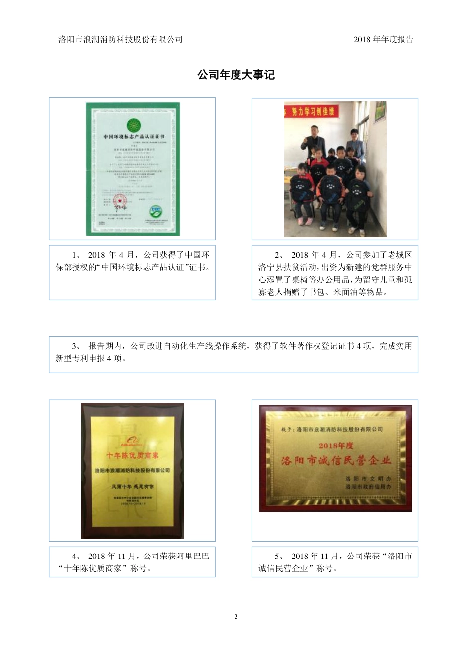 870551_2018_浪潮消防_2018年年度报告_2019-04-10.pdf_第2页