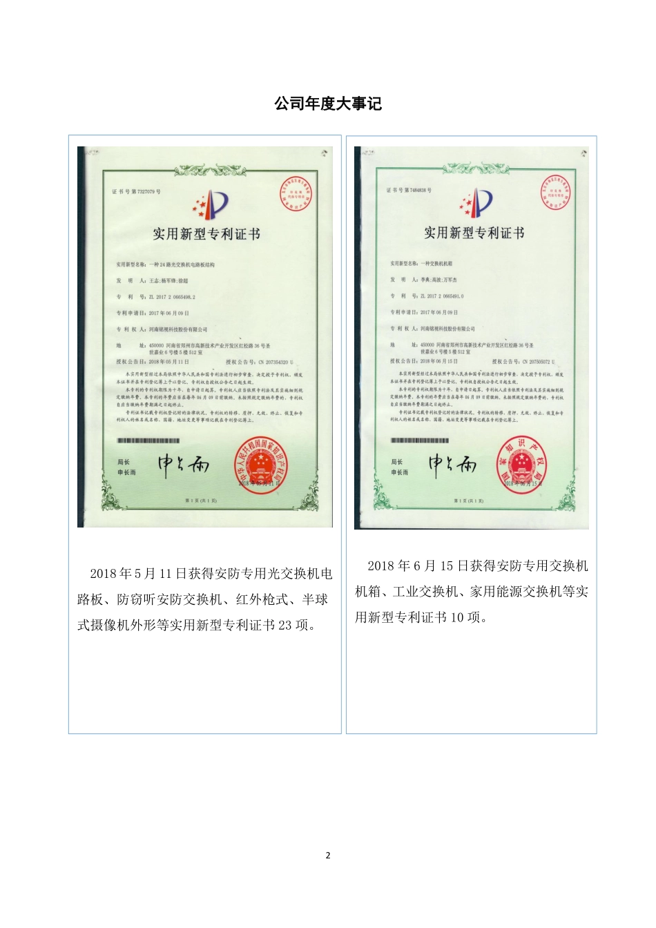 872178_2018_铭视科技_2018年年度报告_2019-04-23.pdf_第2页