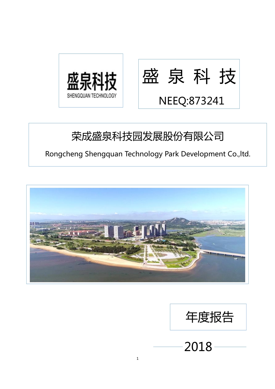 873241_2018_盛泉科技_2018年年度报告_2019-04-23.pdf_第1页