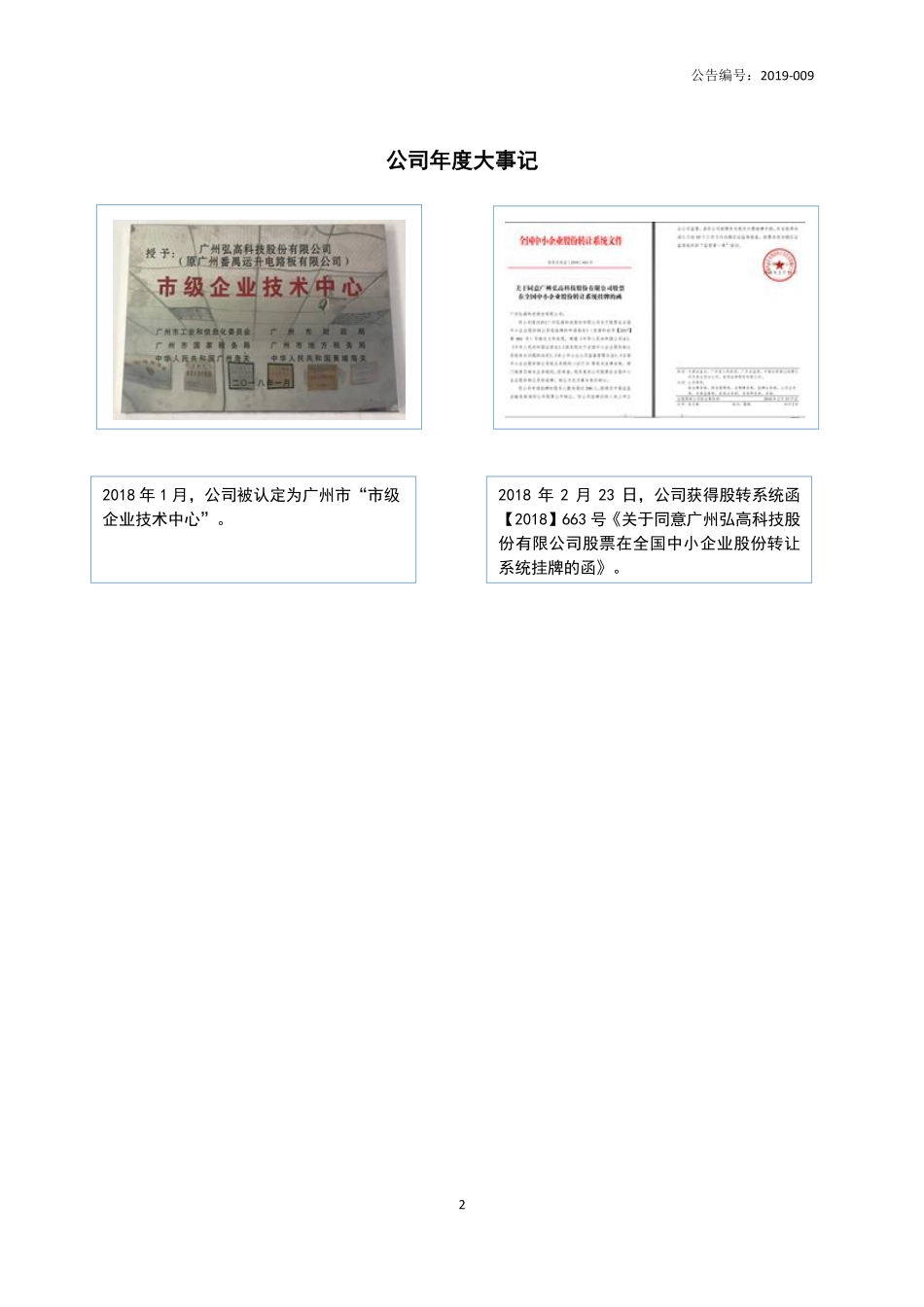 872740_2018_弘高科技_2018年年度报告_2019-04-16.pdf_第2页