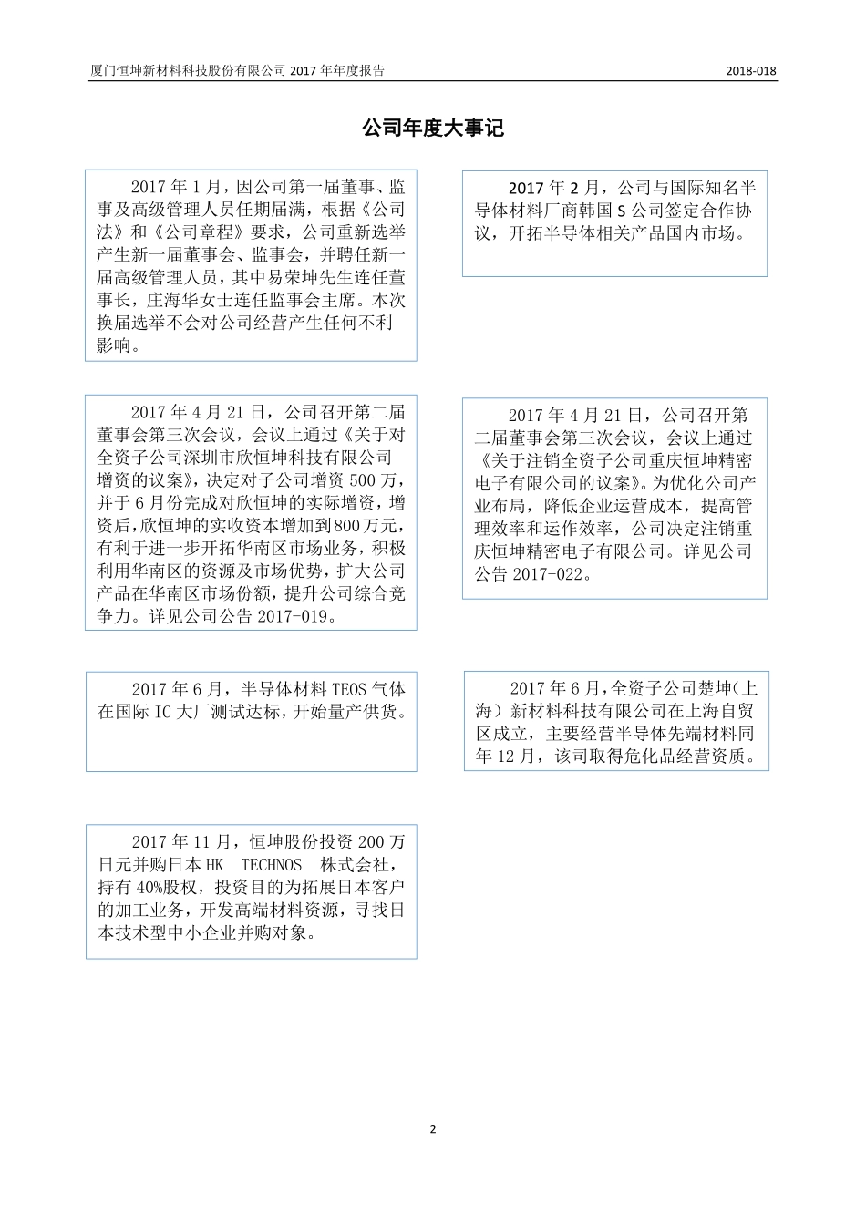 832456_2017_恒坤股份_2017年公司年度报告_2018-04-22.pdf_第2页