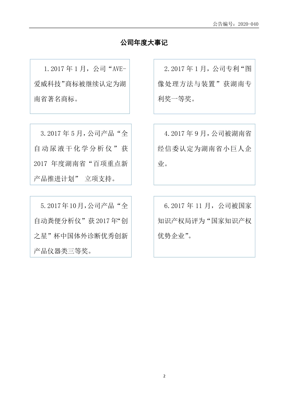 831895_2017_爱威科技_2017年年度报告_2020-04-16.pdf_第2页