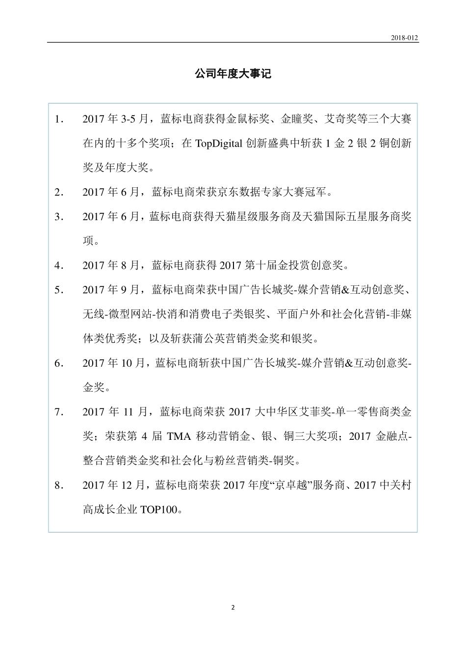 837467_2017_蓝标电商_2017年年度报告_2018-04-23.pdf_第2页