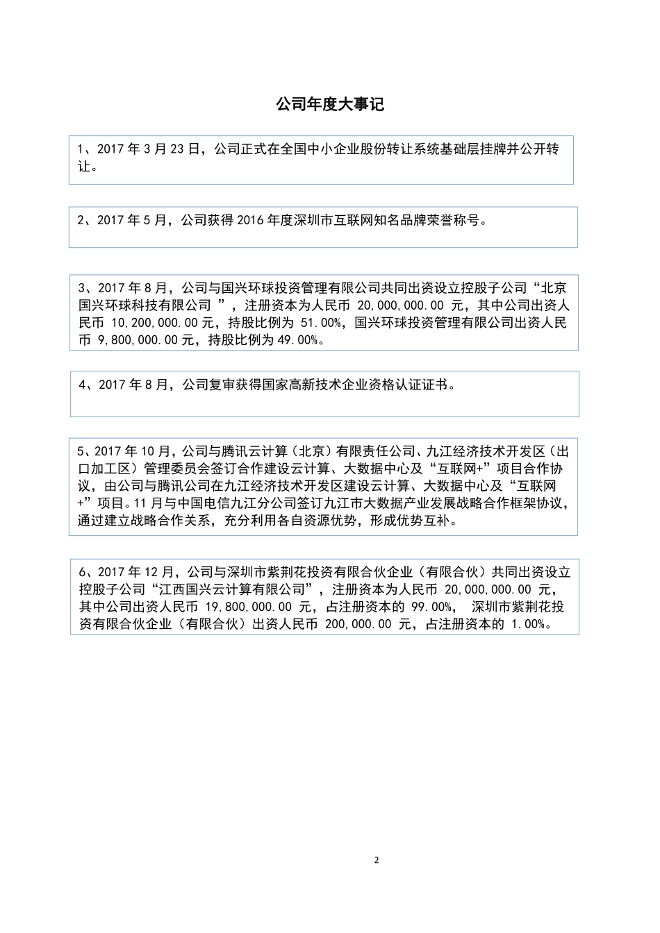 871193_2017_汇鑫科技_2017年年度报告_2018-06-21.pdf_第2页