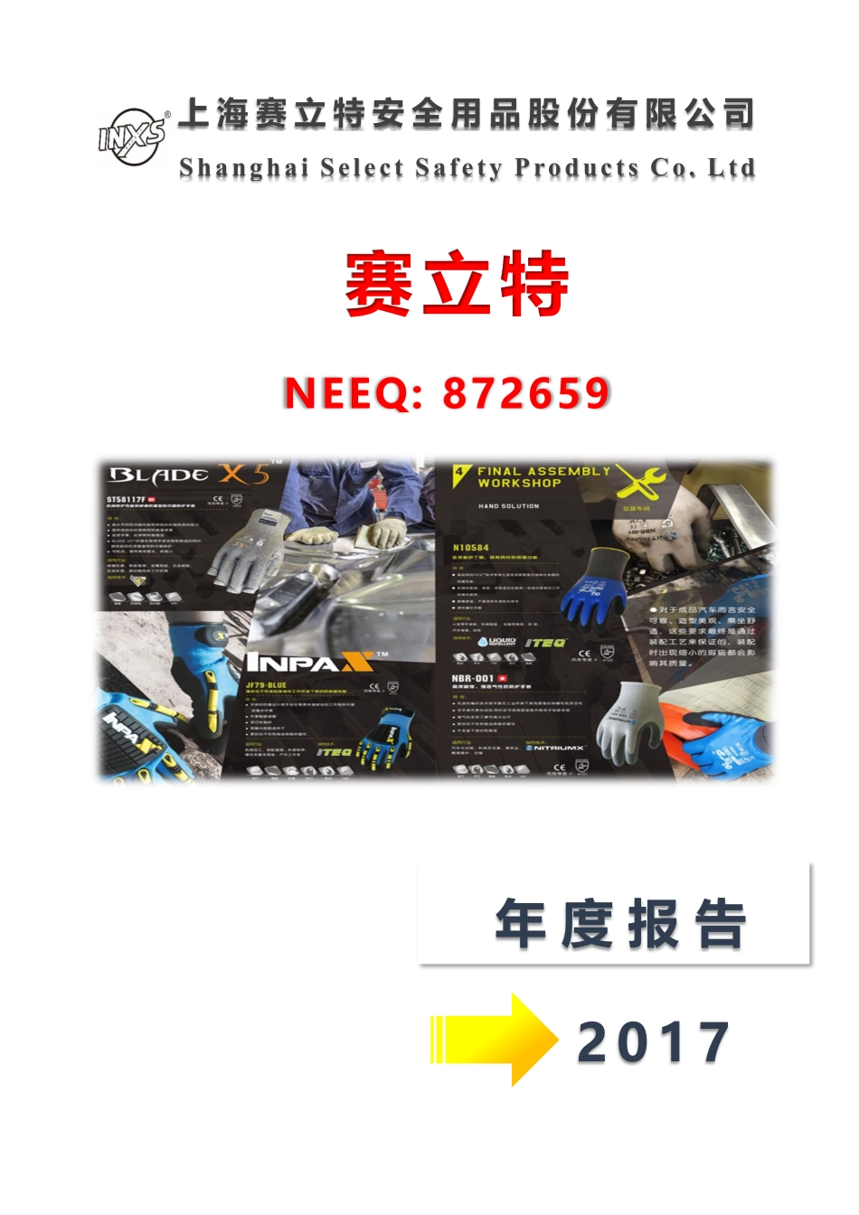 872659_2017_赛立特_2017年年度报告_2018-04-22.pdf_第1页