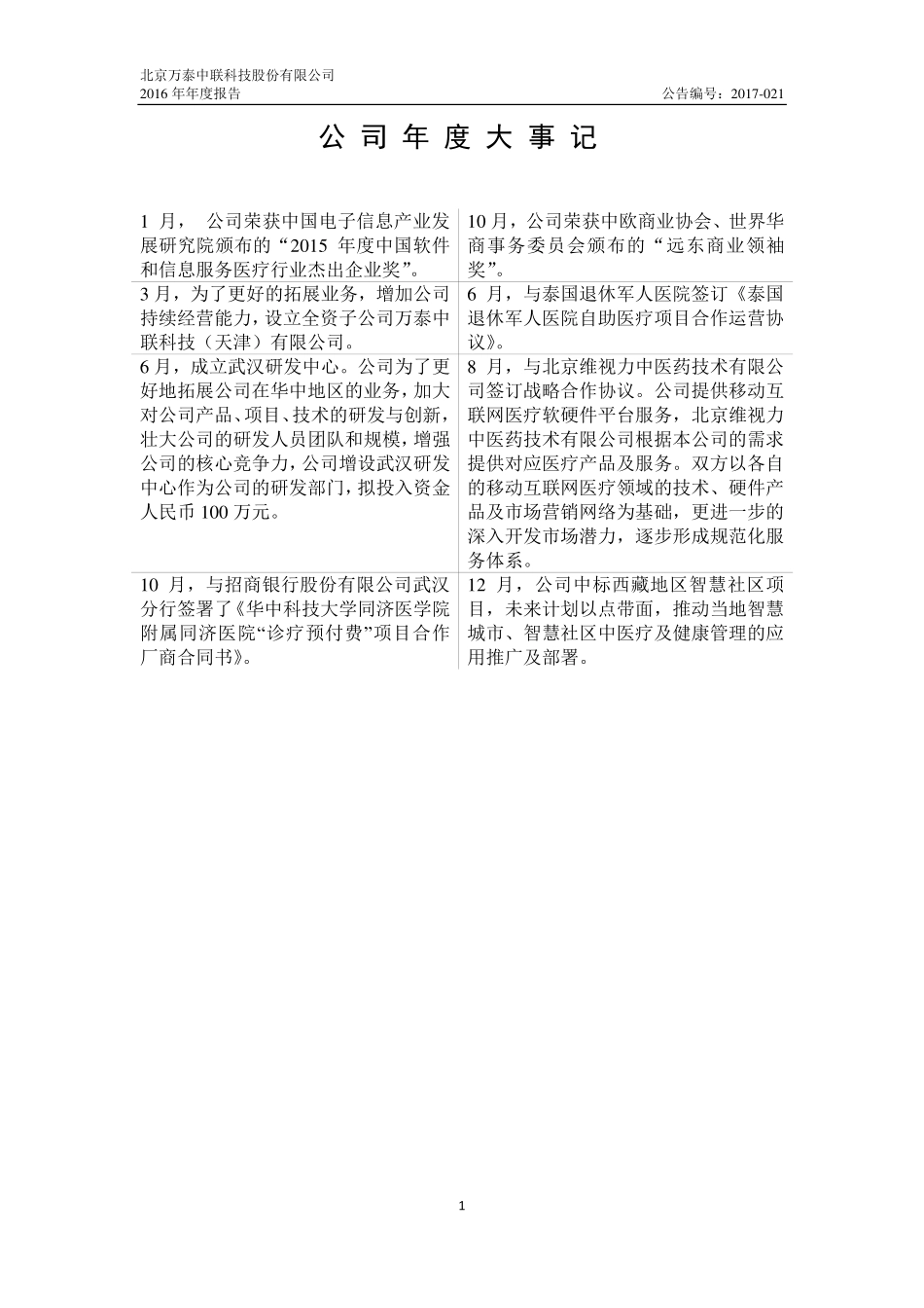 831407_2016_万泰中联_2016年年度报告_2017-04-17.pdf_第2页