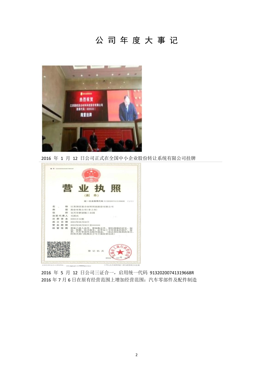 835533_2016_国信股份_江苏国信复合材料科技股份有限公司2016年年度报告_2017-04-25.pdf_第2页