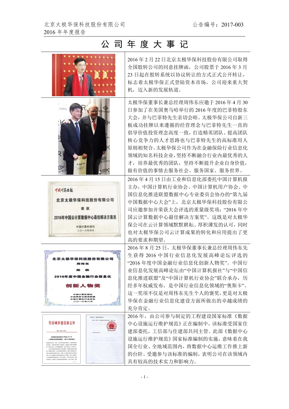 836491_2016_太极华保_2016年年度报告_2017-03-09.pdf_第2页