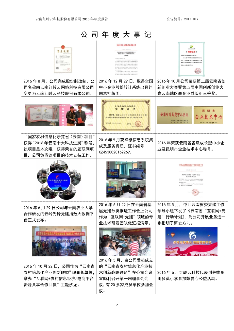 870543_2016_红岭云_2016年年度报告_2017-04-24.pdf_第2页
