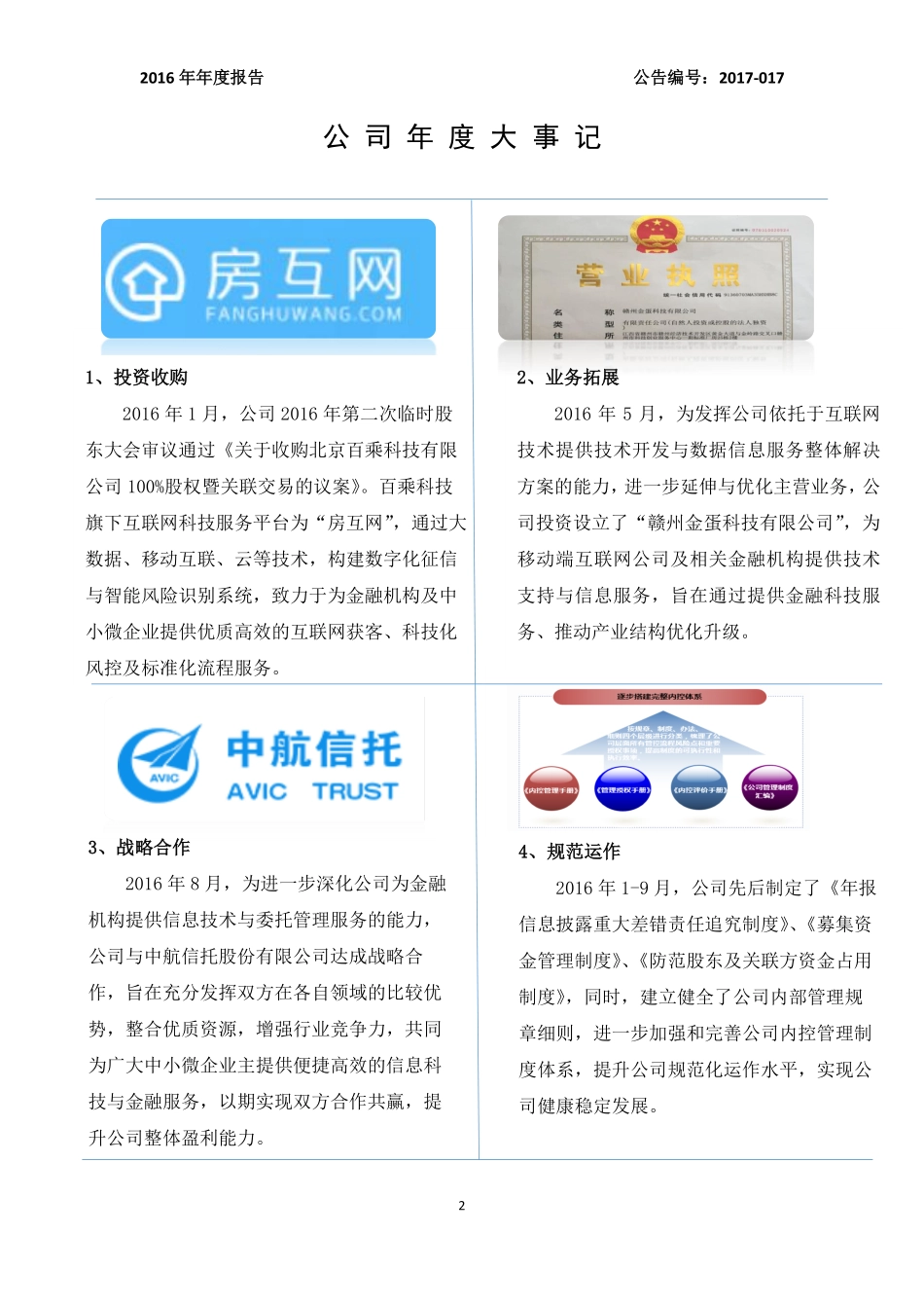 832144_2016_软智科技_2016年年度报告_2017-04-17.pdf_第2页
