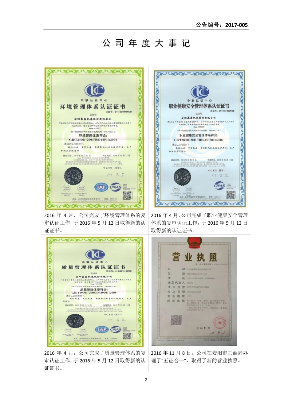 831577_2016_安阳机床_2016年年度报告_2017-03-27.pdf_第2页