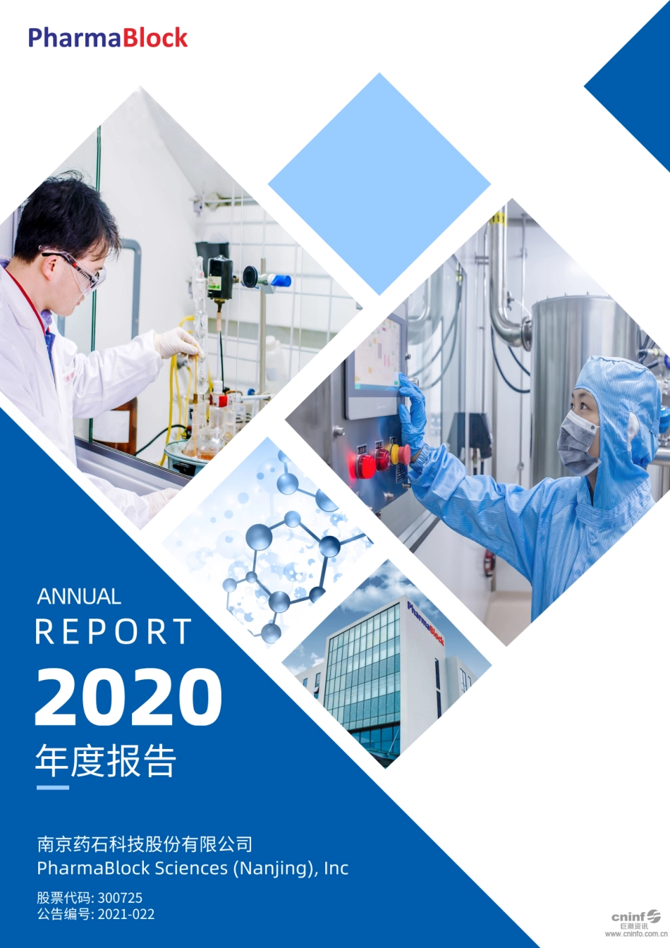 300725_2020_药石科技_2020年年度报告_2021-03-25.pdf_第1页