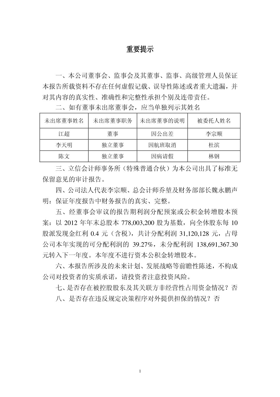 600765_2012_中航重机_2012年年度报告_2013-03-28.pdf_第2页