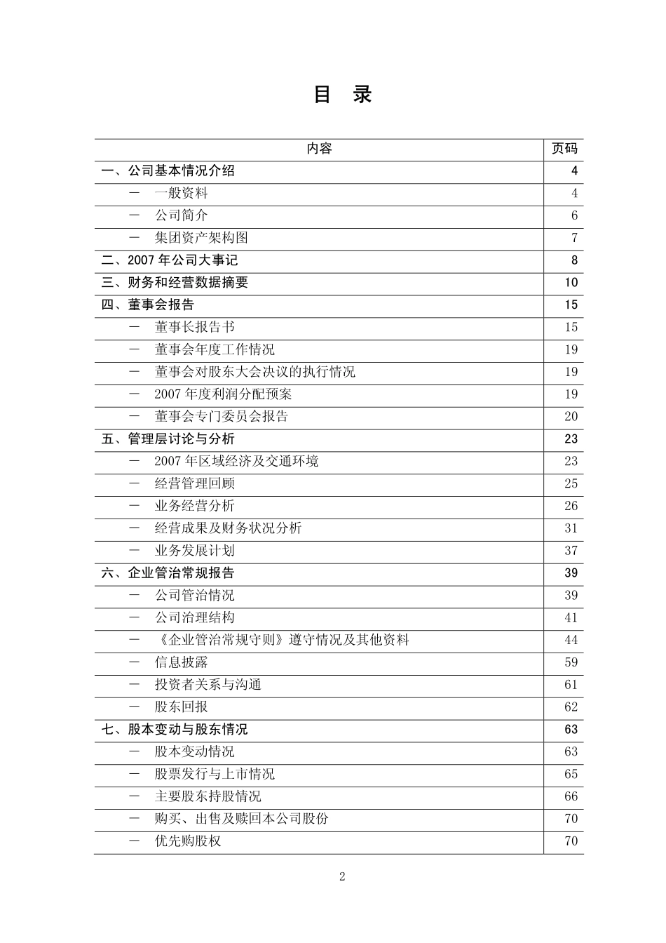 600377_2007_宁沪高速_2007年年度报告_2008-03-30.pdf_第2页