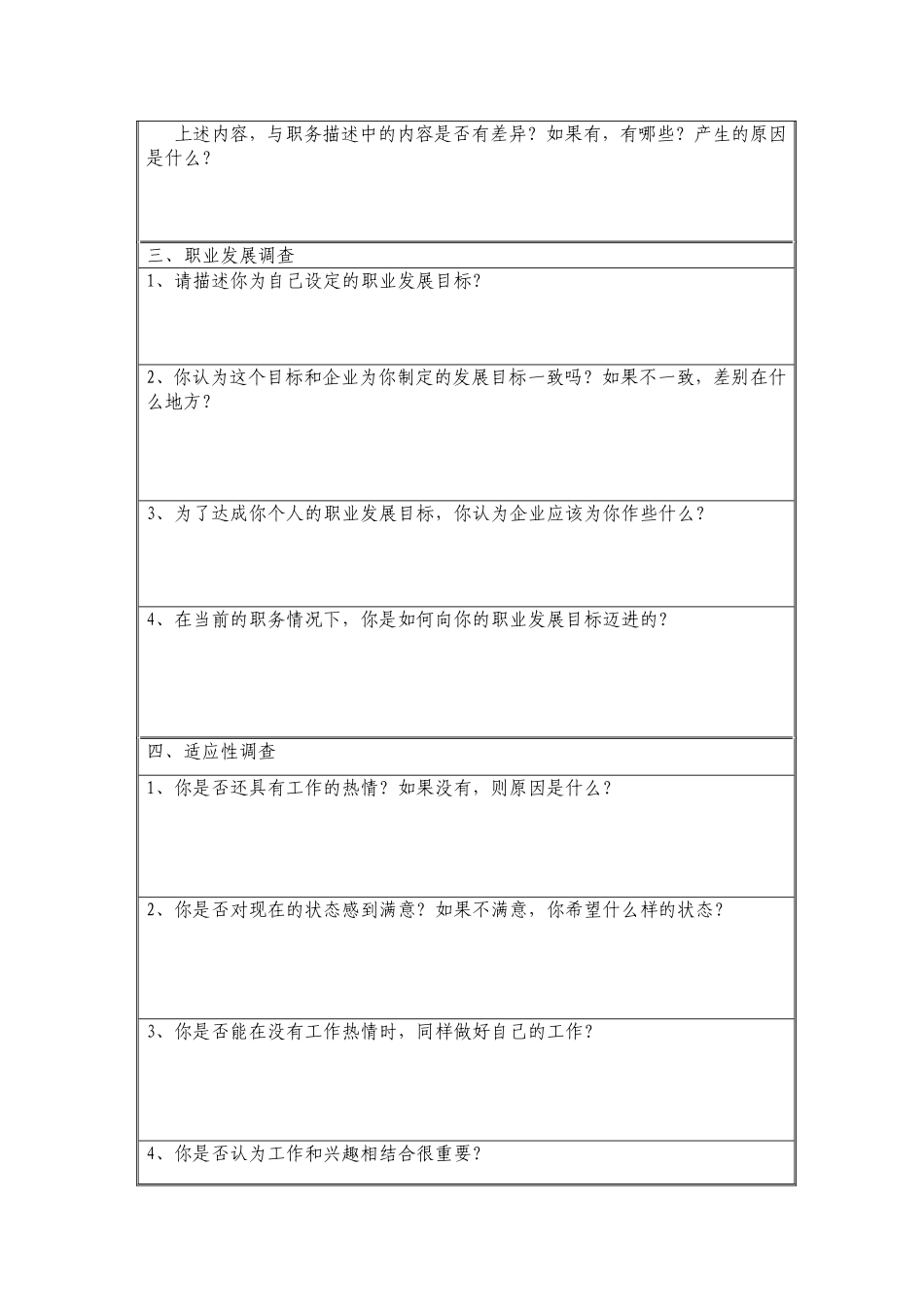 工作丰富化诊断问卷调查表.doc_第2页