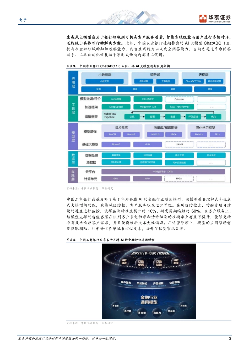华泰证券-电子行业：AI大模型掘金金融行业数据富矿-230404.pdf_第3页
