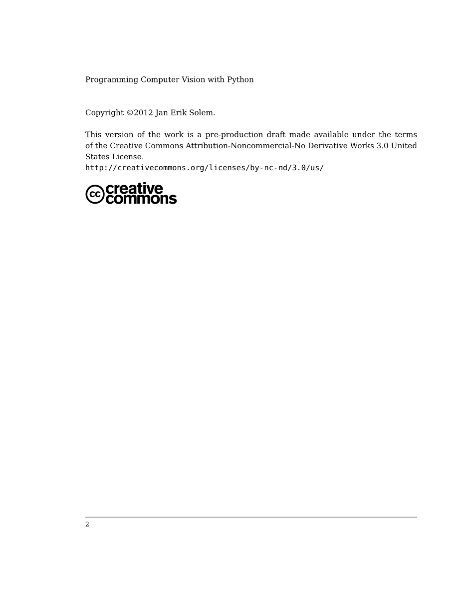 《Programming Computer Vision》_CCdraft.pdf_第2页