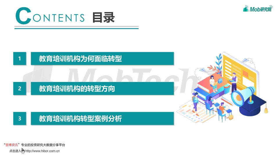 20211115-Mob研究院-教育行业：“双减”政策影响下的中国教育培训机构转型发展研究.pdf_第3页