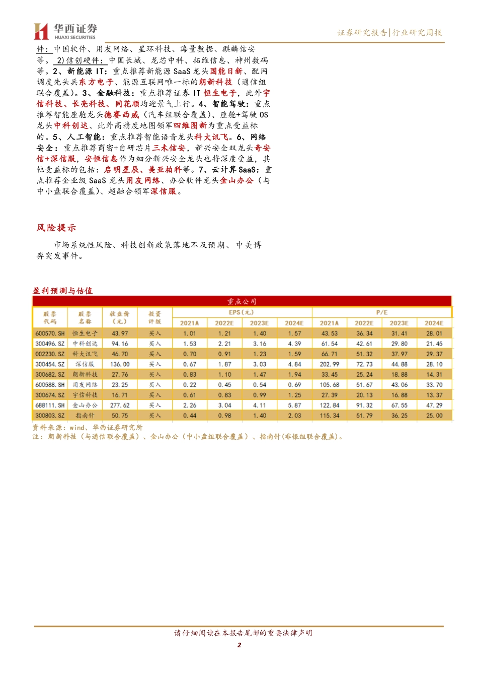 【华西证券】计算机行业周观点：ChatGPT：开启算力革命国产生态初现.pdf_第3页