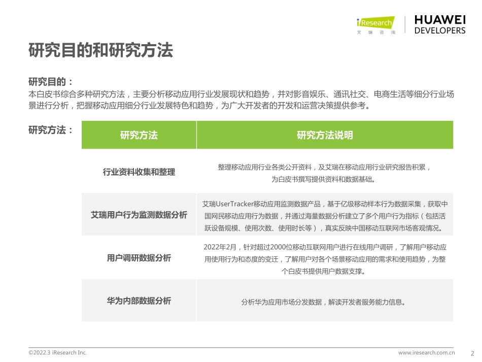 2022年移动应用趋势洞察白皮书-艾瑞咨询+华为.pdf_第2页