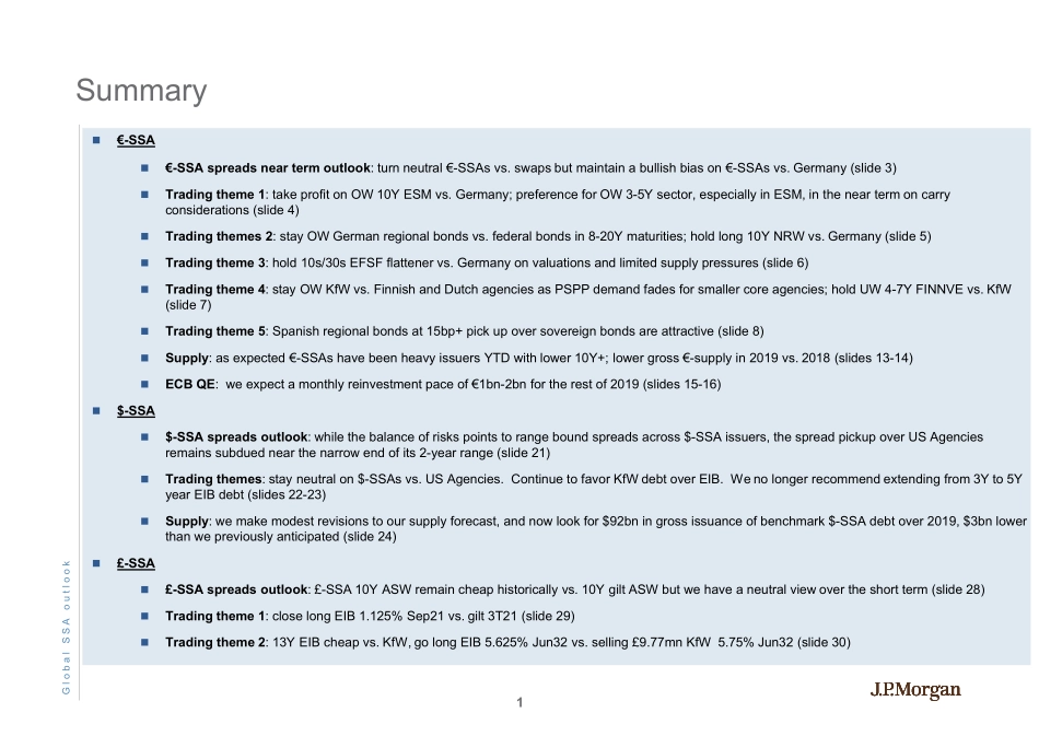 J.P. 摩根-全球-投资策略-2019年2月全球SSA展望-2019.2.20-42页.pdf_第3页