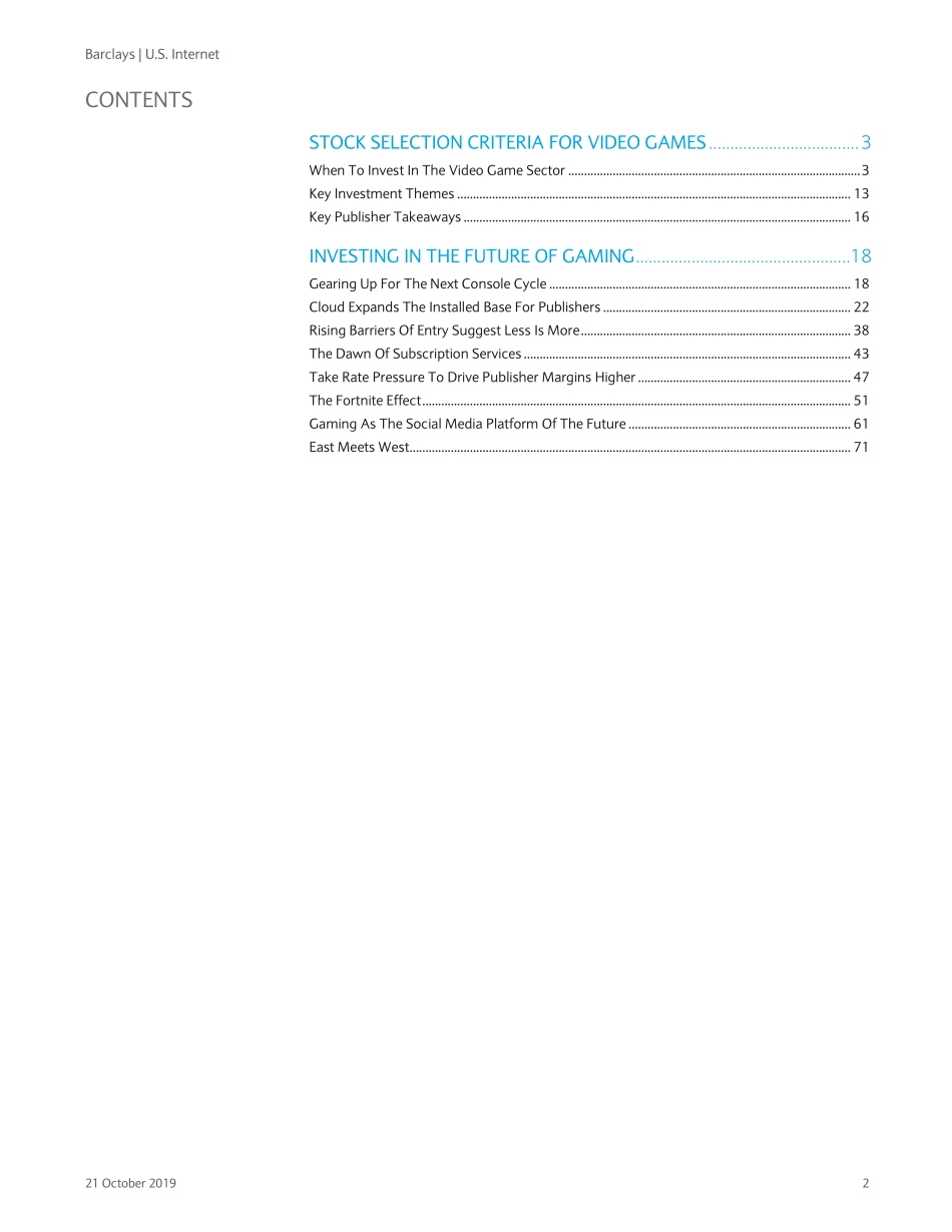 巴克莱-美股-互联网行业-美国互联网：游戏的未来是现在-2019.10.21-80页 (2).pdf_第3页
