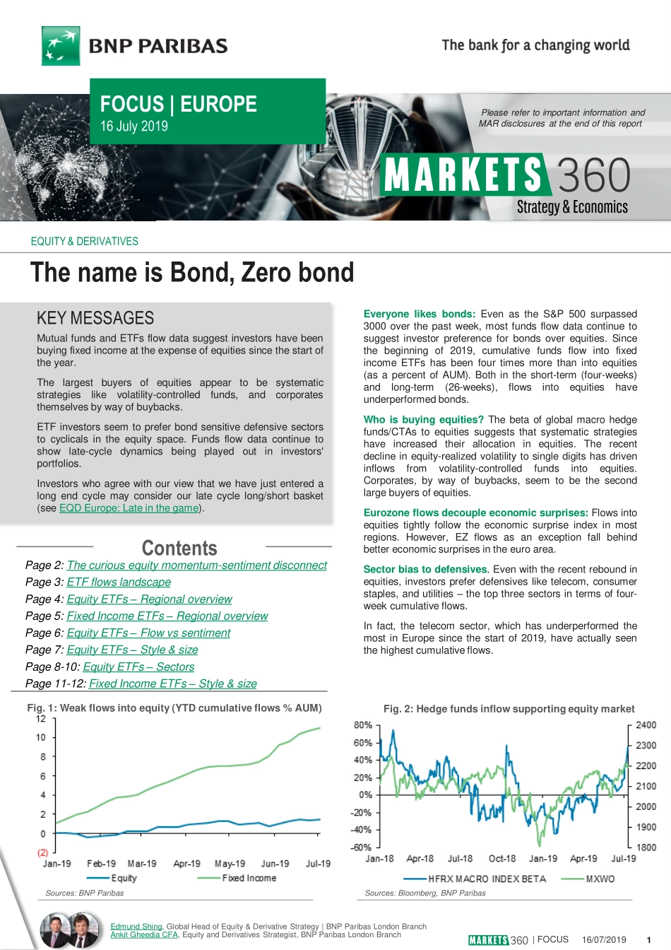 巴黎银行-欧洲-投资策略-无息债券策略分析-20190716-18页 (2).pdf_第1页